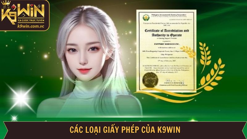 Giấy Phép Của K9WIN - Minh Chứng Sự Uy Tín Và An Toàn 4 Cập nhật giấy phép của K9WIN mới nhất