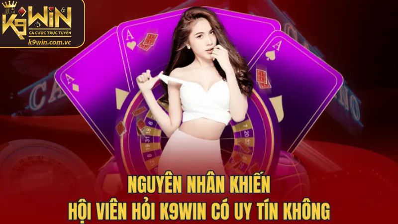 K9WIN Có Uy Tín Không - Đánh Giá Nhà Cái Hàng Đầu 3 Nguyên nhân hội viên thắc mắc K9WIN có uy tín không